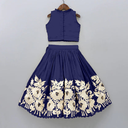 Pastel Color Kids Lehenga Choli