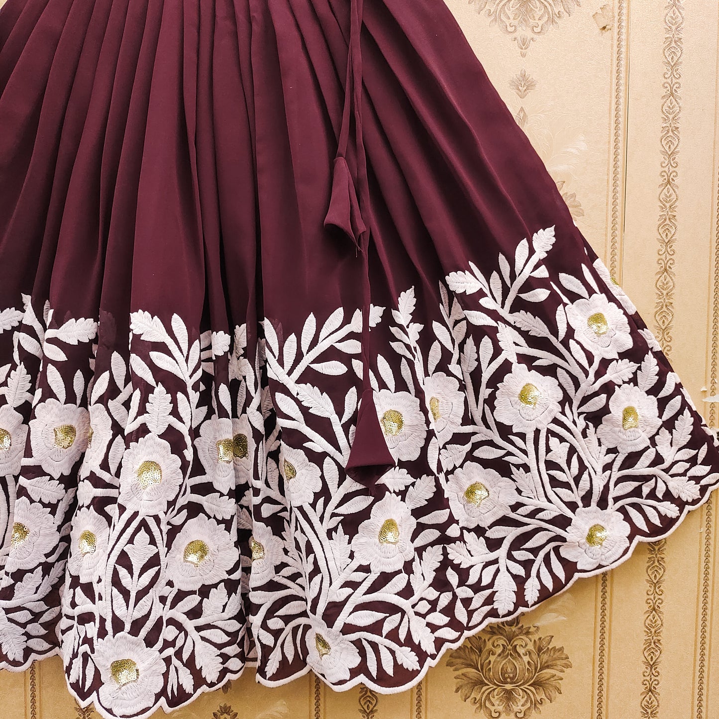 Pastel Color Kids Lehenga Choli
