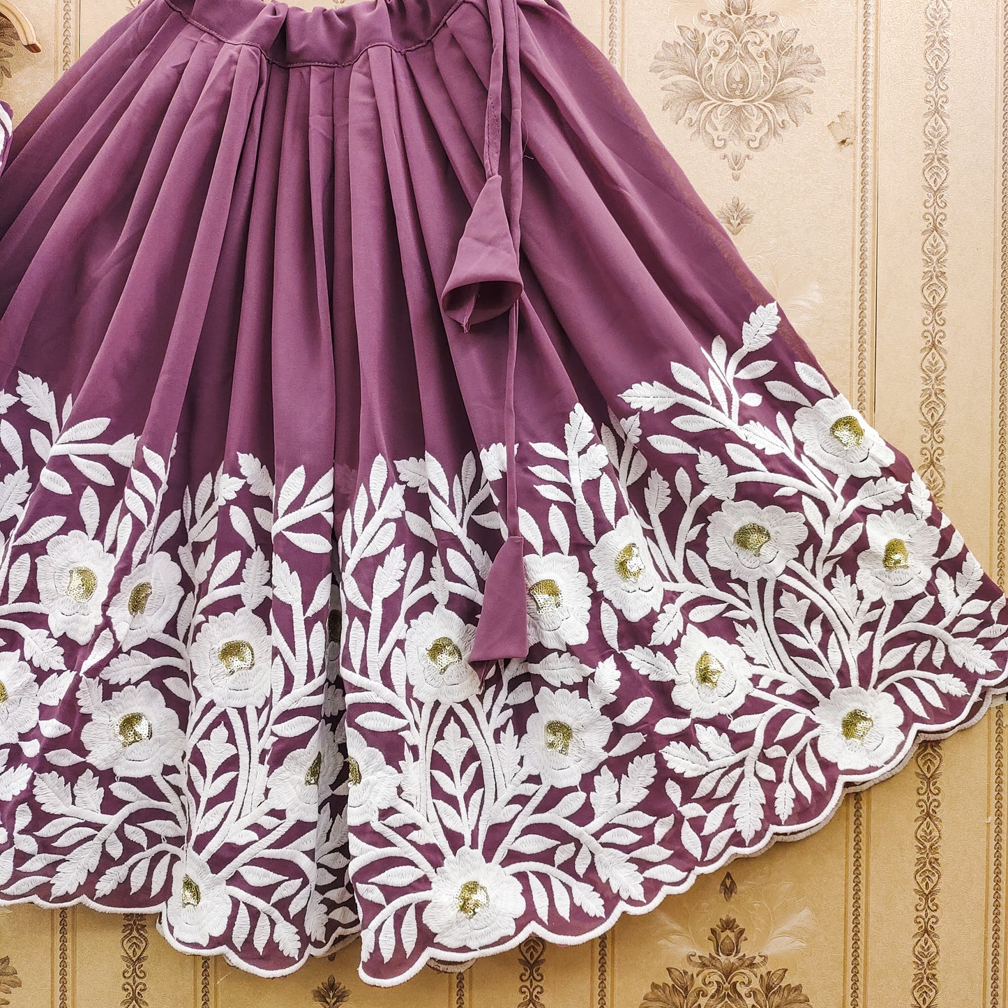 Pastel Color Kids Lehenga Choli