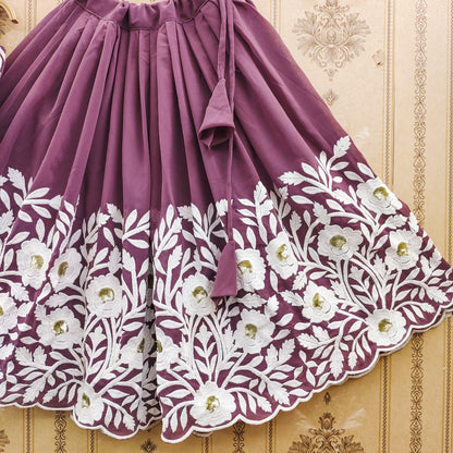 Pastel Color Kids Lehenga Choli