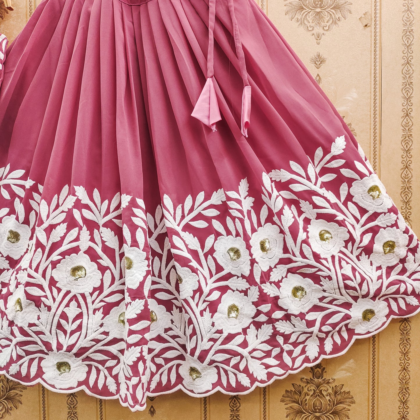 Pastel Color Kids Lehenga Choli