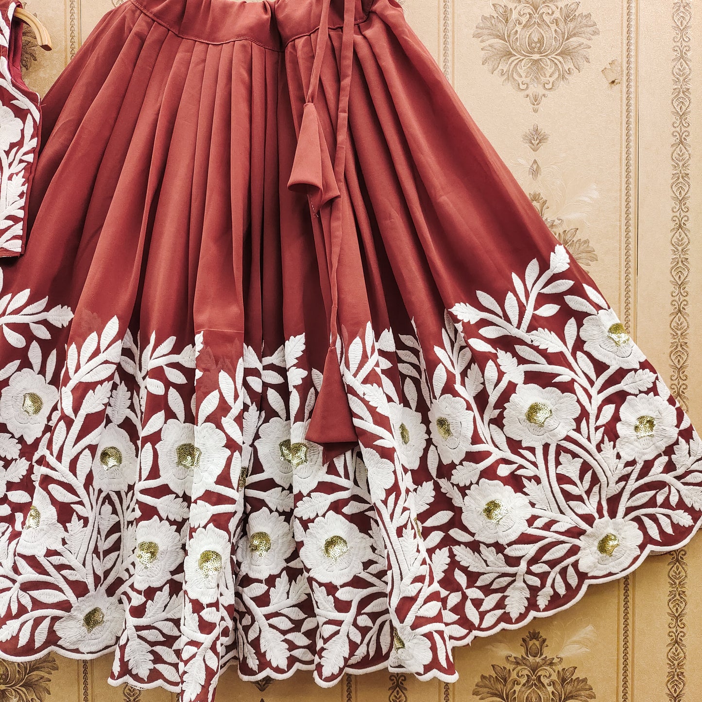 Pastel Color Kids Lehenga Choli