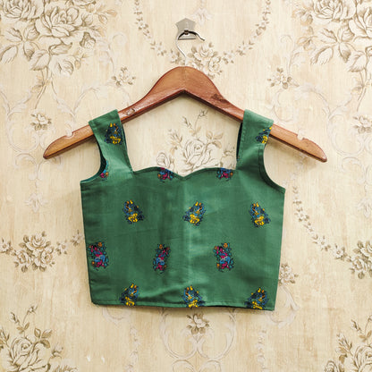 Traditional Kalamkari Kids Lehenga Outfit