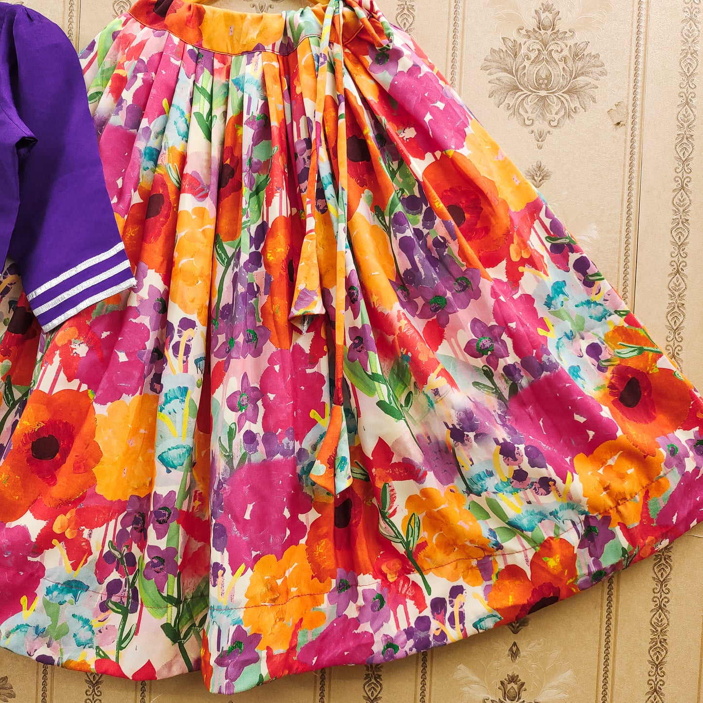 Graceful ultural Attire Kids Lehenga Choli