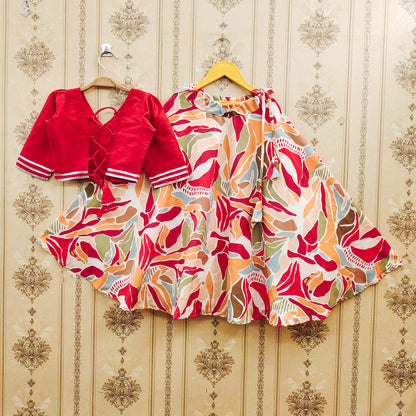 Graceful ultural Attire Kids Lehenga Choli