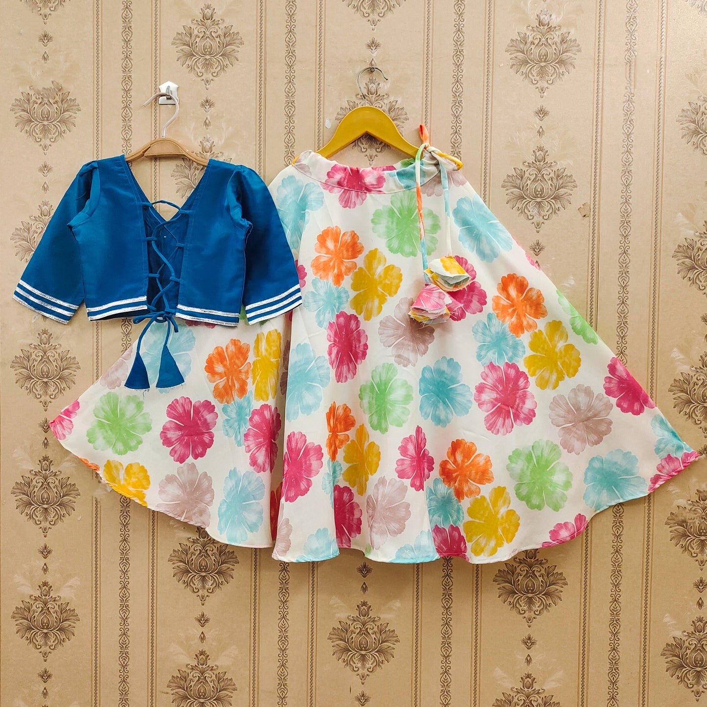 Graceful ultural Attire Kids Lehenga Choli
