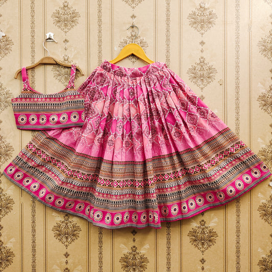Fancy Ethnic Look Kids Lehenga Choli
