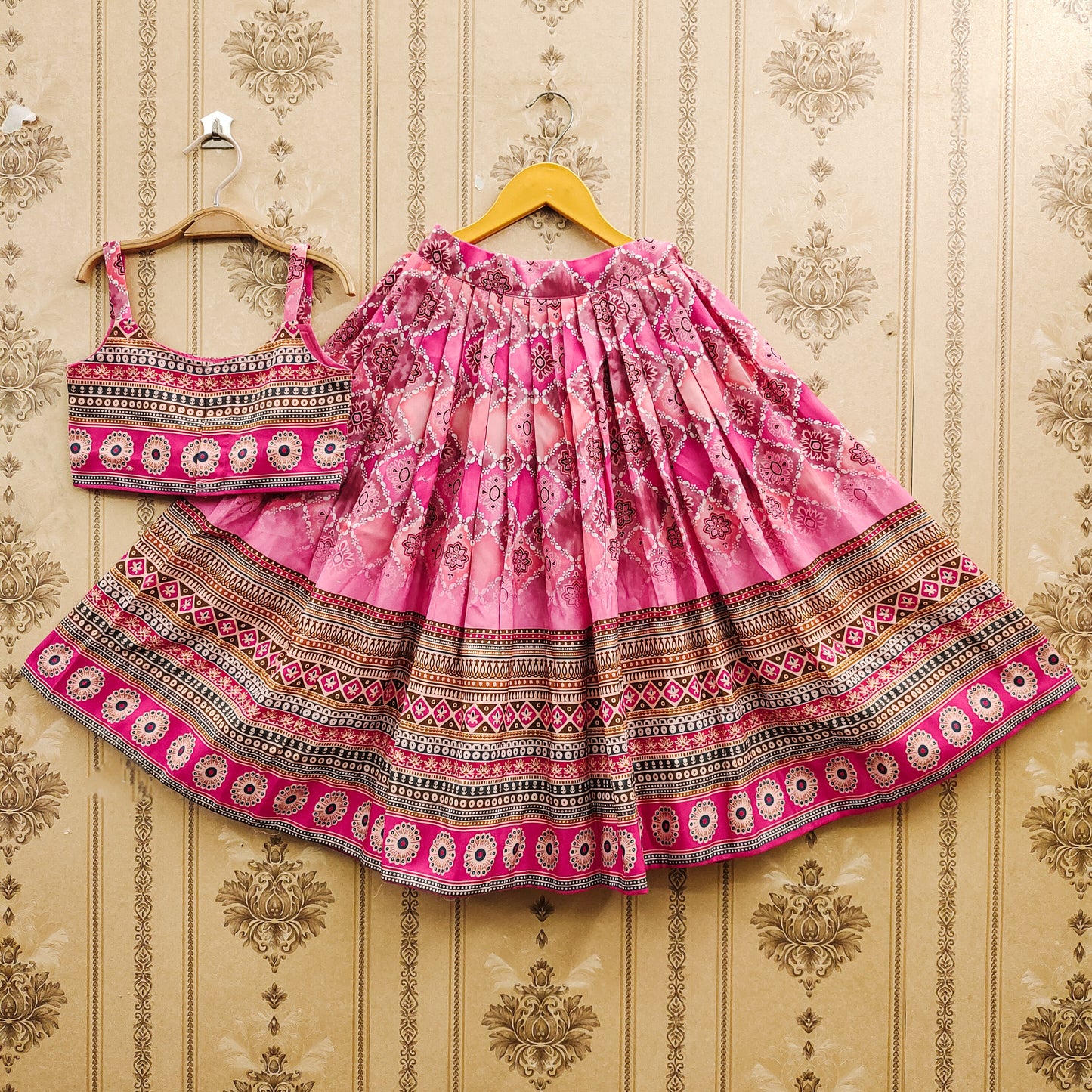 Fancy Ethnic Look Kids Lehenga Choli