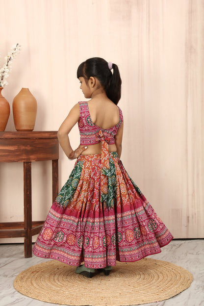 Royal Look Outfit Kids Lehenga Choli