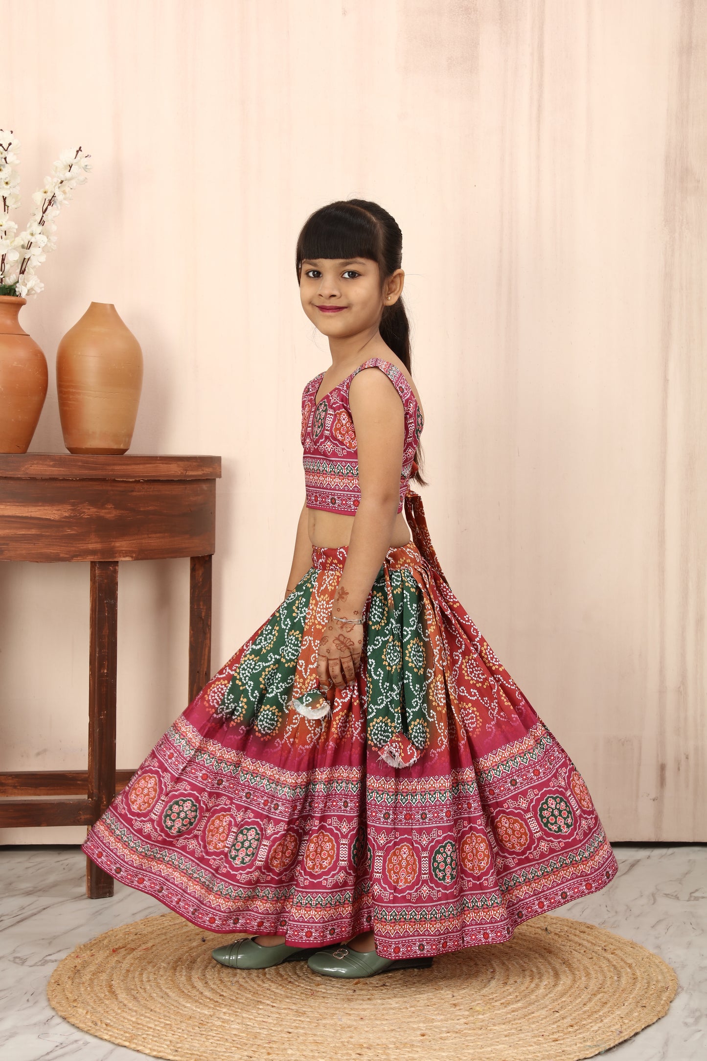 Royal Look Outfit Kids Lehenga Choli