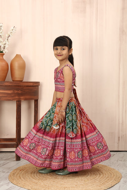 Royal Look Outfit Kids Lehenga Choli