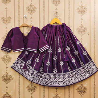 Playful Party Look Kids Lehenga