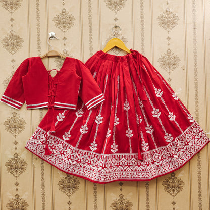 Playful Party Look Kids Lehenga