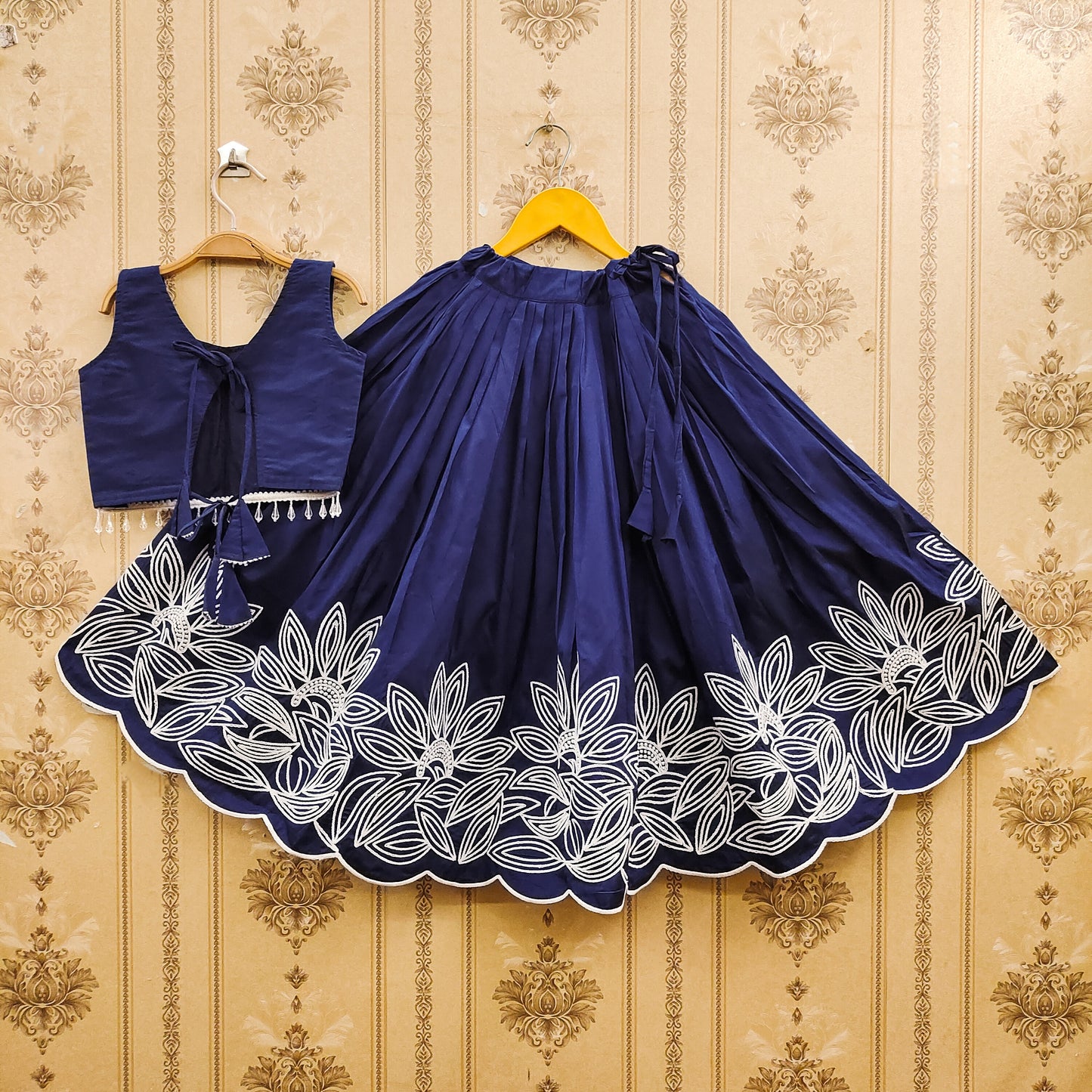 Bright Festive Kids Choli Set