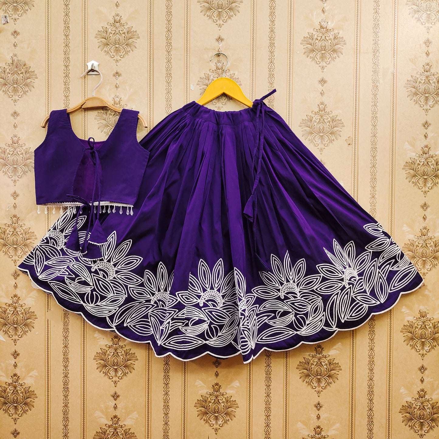Bright Festive Kids Choli Set