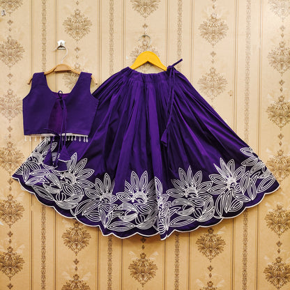 Bright Festive Kids Choli Set