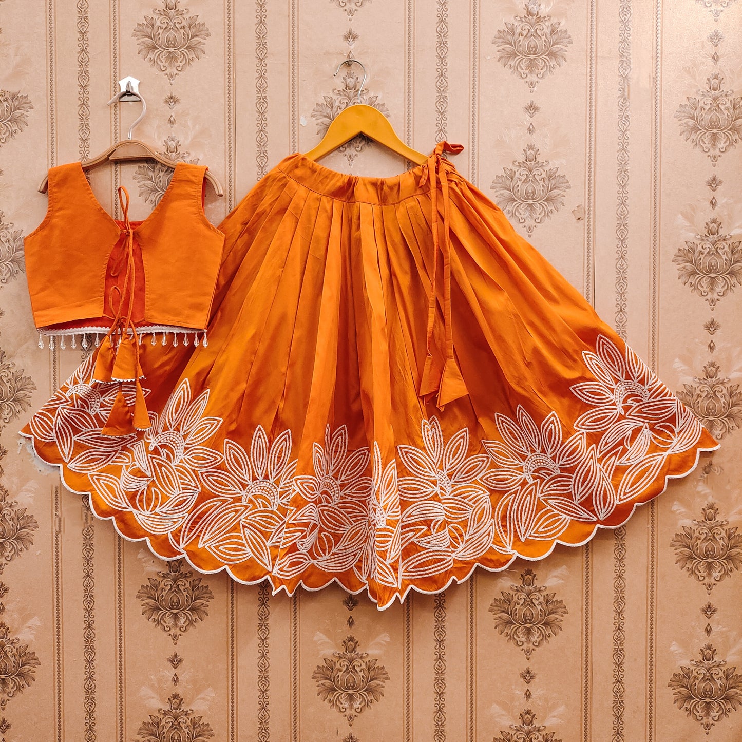 Bright Festive Kids Choli Set