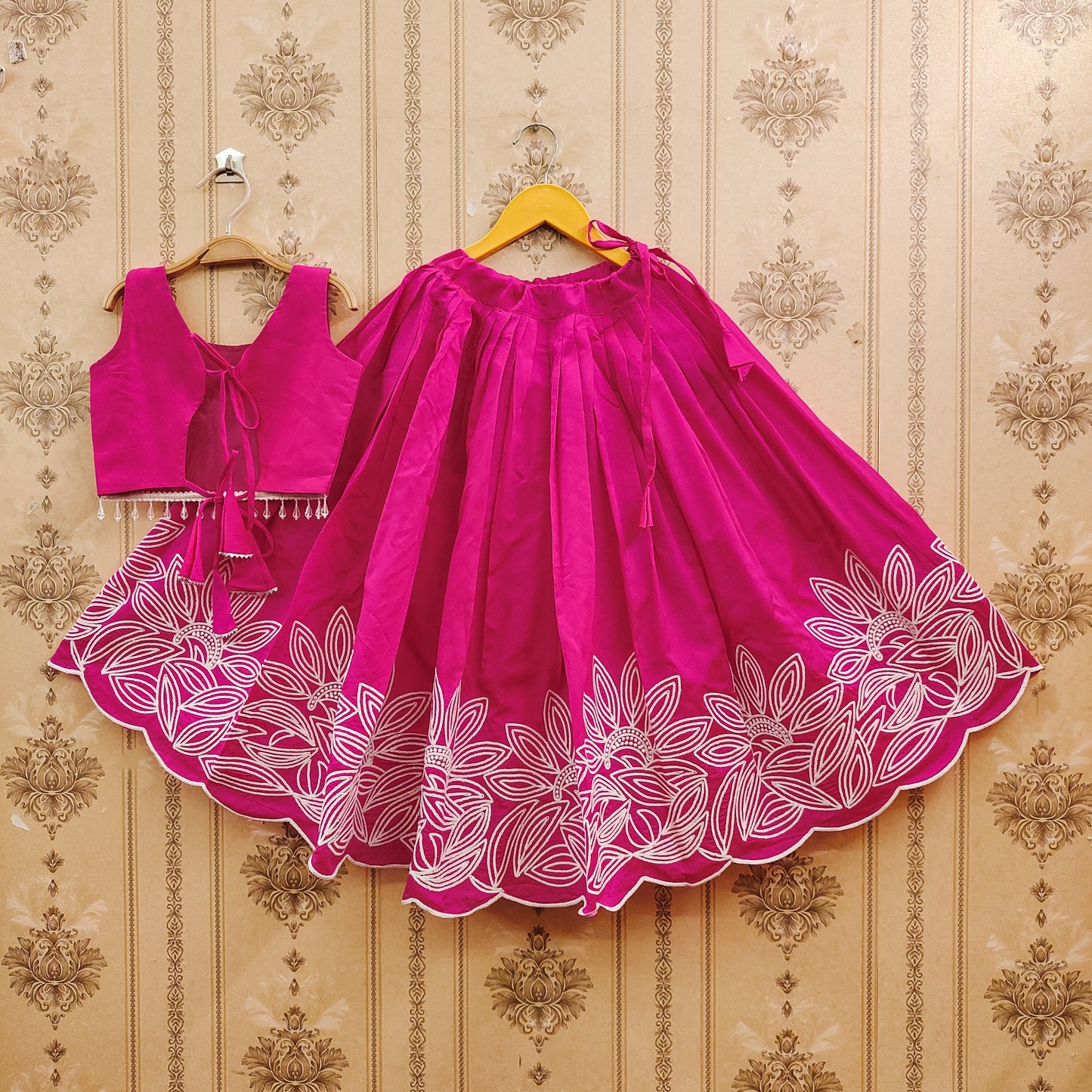 Bright Festive Kids Choli Set