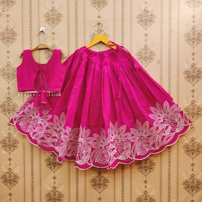 Bright Festive Kids Choli Set