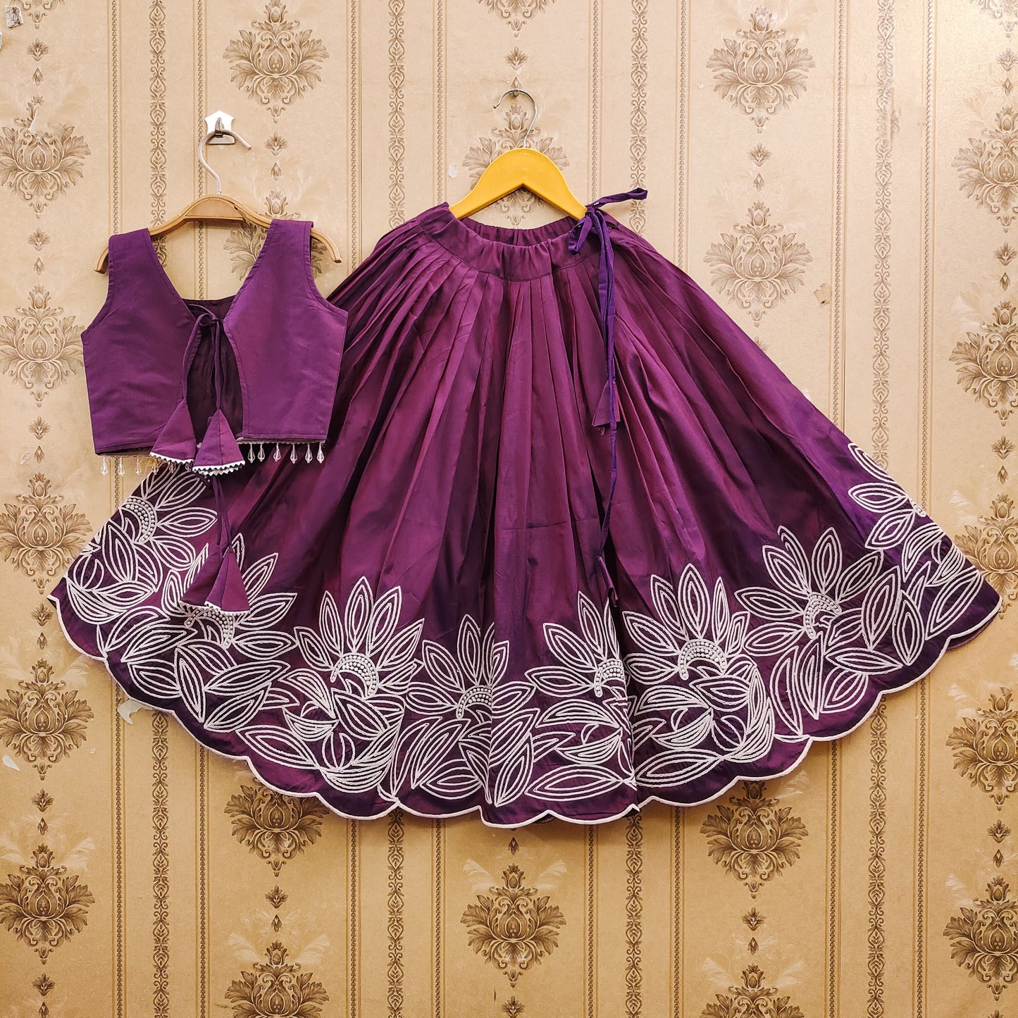 Bright Festive Kids Choli Set