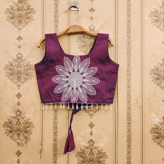 Bright Festive Kids Choli Set