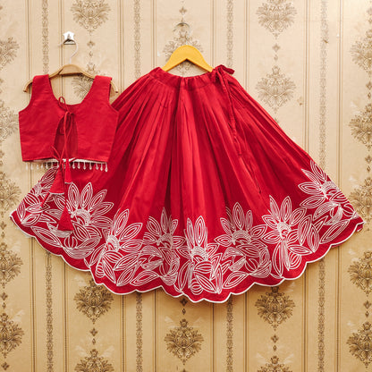 Bright Festive Kids Choli Set