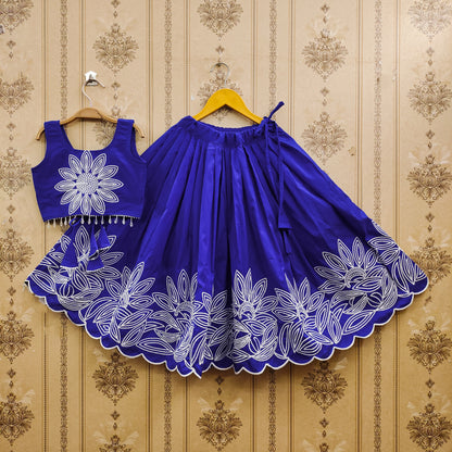 Bright Festive Kids Choli Set