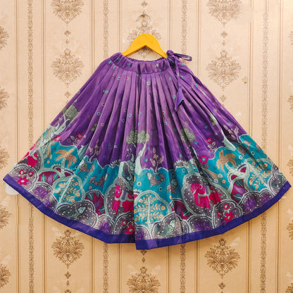 Trendy Kalamkari Kids Choli Set