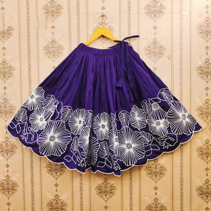 Embroidered Kids Choli Set