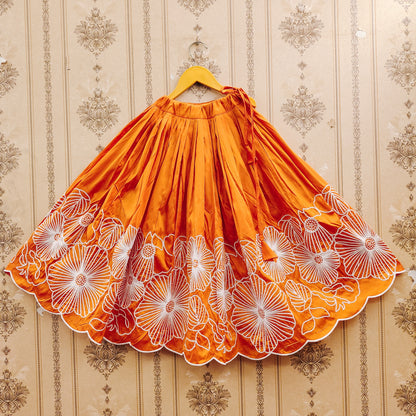 Embroidered Kids Choli Set