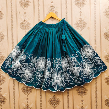 Embroidered Kids Choli Set