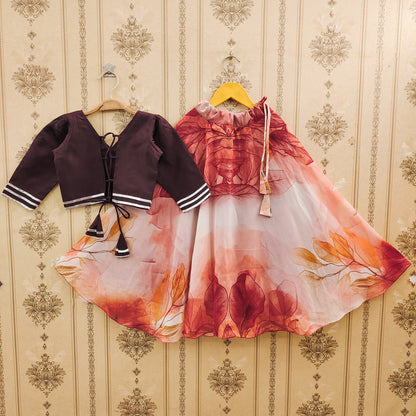 Festive Kids Lehenga Choli Outfits